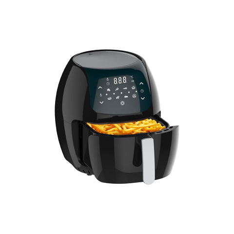 Friggitrice Ad Aria Digitale 8 Programmi E Timer 8l 1800w Nero