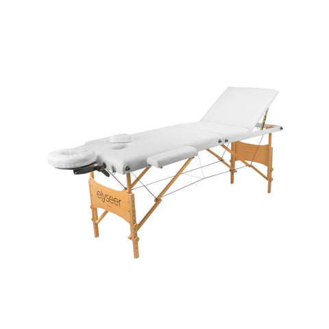Table de massage portable blanche