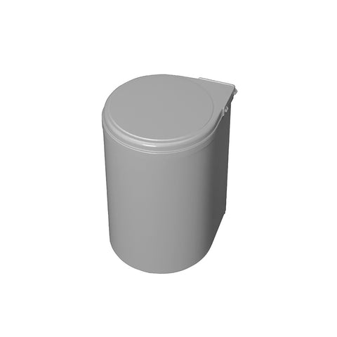 immagine-1-emuca-pattumiera-per-fissaggio-a-porta-con-coperchio-automatico-13l-grigio-ean-8432393120034