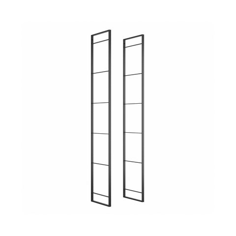 immagine-1-emuca-set-2-strutture-verticali-componi-scaffale-da-parete-in-acciaio-179x35cm-nero-ean-8432393275123