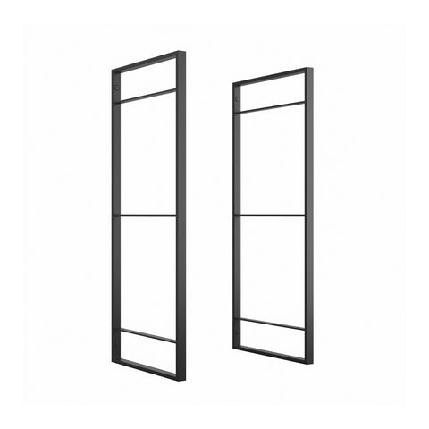 immagine-1-emuca-set-2-strutture-verticali-componi-scaffale-da-parete-in-acciaio-83x35cm-nero-ean-8432393275093