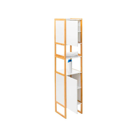 immagine-1-five-simply-smart-colonna-armadio-2-ante-da-bagno-33x33x170cm-bianco-ean-3560232671258
