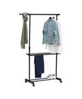 immagine-1-five-simply-smart-stender-appendiabiti-regolabile-con-stendino-e-ruote-145x41x160cm-ean-3560232667800
