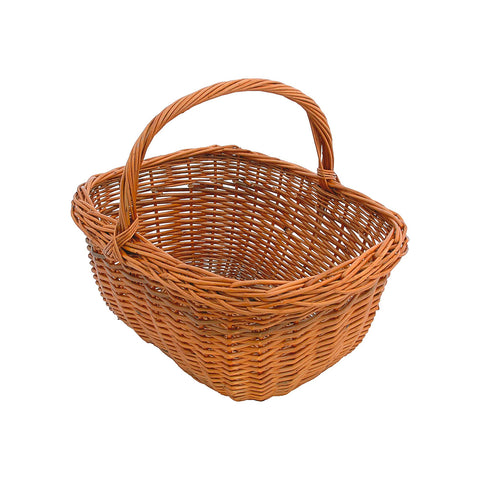 Panier à champignons en osier 28x34x39cm