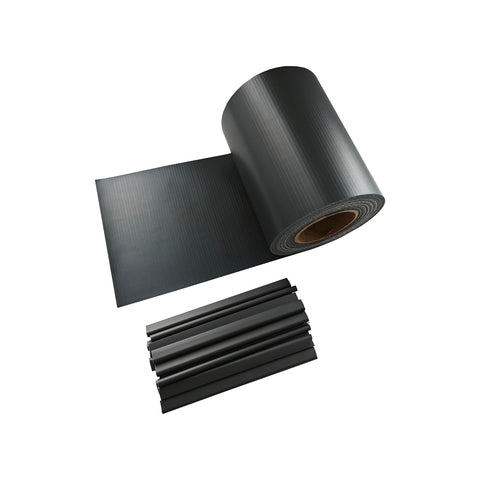 Brise-vue Pour Balcon Et Jardin En Pvc 19x3500cm Anthracite