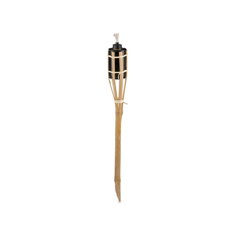 Torche à huile de jardin en bambou 90cm