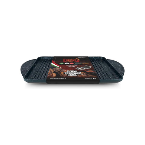 Plancha grill rectangulaire antiadhésive 37x28cm