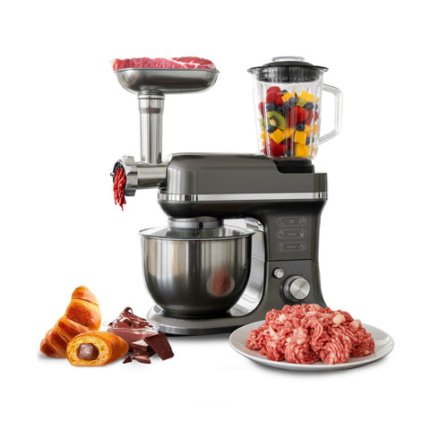 Impastatrice Planetaria 5 in 1 Multifunzione con 13 Accessori Completi e Motore Potente 1900W