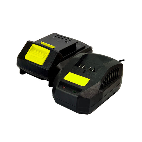 Ensemble Batterie 2,0 Ah et Chargeur 4 LED 450W