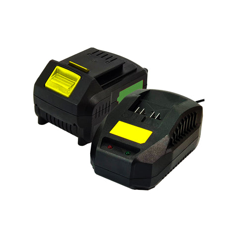 Kit Batterie 4,0 Ah et Chargeur 4 LED 900W