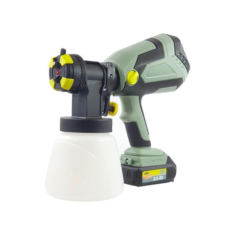 Pistolet de Peinture Pulvérisateur HVLP avec Viscosimètre 1L 20V - 230Hz