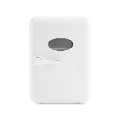 Mini-réfrigérateur vintage monoporte 4 L 42 W blanc