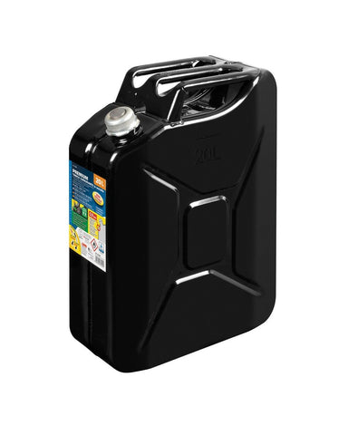 Bidon de carburant avec bouchon magnétique en métal 20l