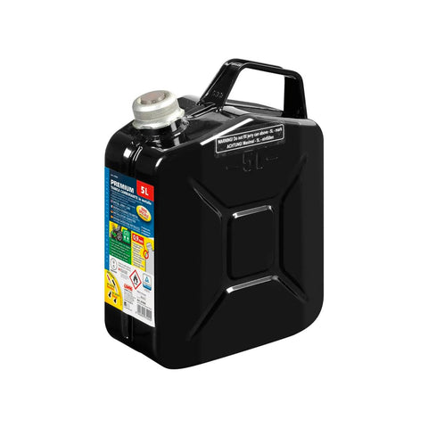 Bidon de carburant avec bouchon magnétique en métal 5l