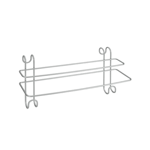 Barre Porte-Serviettes Double+Crochets 39x15x20cm