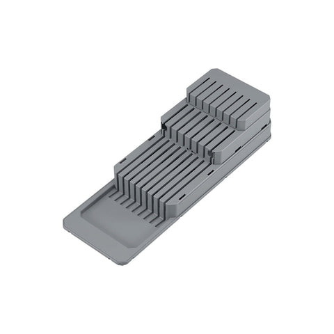 Range-couverts 3 compartiments réglables 40/49x6x15cm