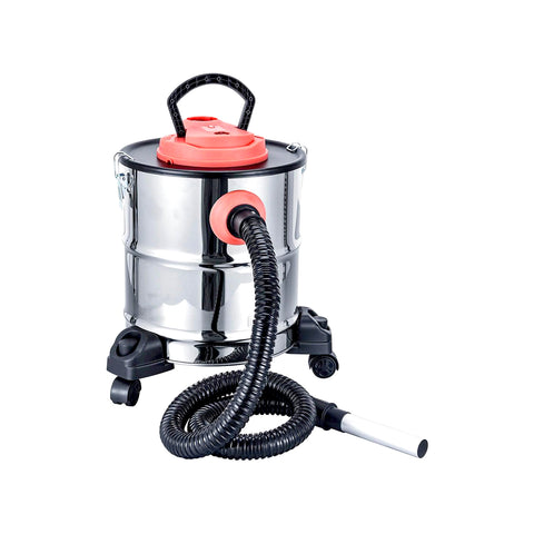Aspirateur de cendres avec filtre Hepa 2 roues 20l 800w