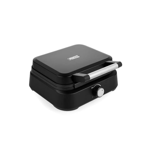 Gaufrier antiadhésif avec pieds antidérapants 1500w Noir