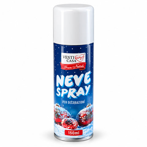 Neige en spray pour décorations de Noël, 150 ml, neige artificielle
