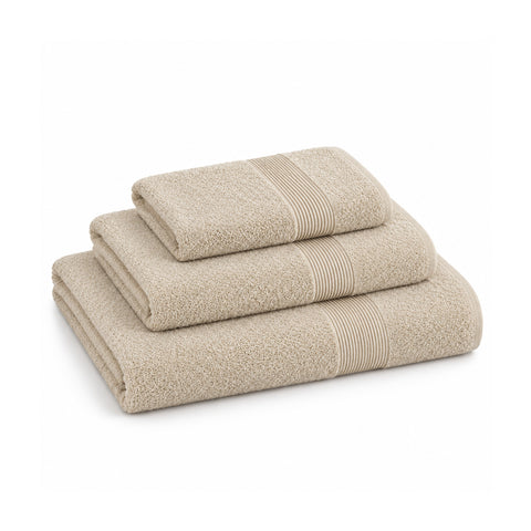 Set 3 Asciugamani in 100% Cotone – Tris Bagno con Telo 90x140, Asciugamano 60x100 e Ospite 40x60 cm, Morbidi e Assorbenti, 6 Colori