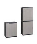 immagine-1-toomax-set-armadio-alto-e-armadio-basso-a-2-ante-con-ripiani-regolabili-ean-8009371021258