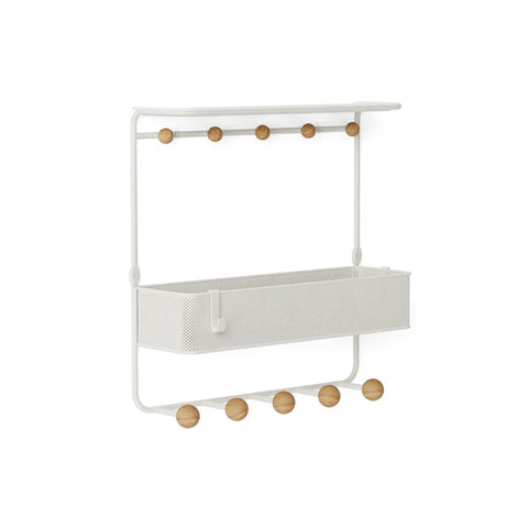 immagine-1-umbra-appendiabiti-10-ganci-con-1-ripiano-e-cestello-in-metallo-ean-028295374576