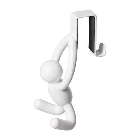 immagine-1-umbra-gancio-appendiabiti-sopraporta-buddy-bianco-ean-028295330978