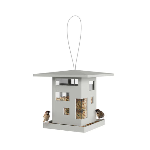 Mangiatoia Per Uccelli Design Cafe In Plastica 2l
