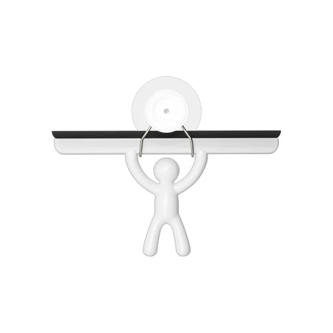 Raclette de Douche Avec Support Mural Buddy en Plastique