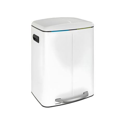 Pattumiera Easy Close Primo Bianca 2x20l