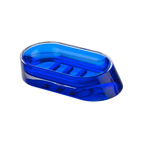 Porta Sapone Paradise Blu Acrilico