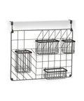 immagine-1-zeller-organizer-da-parete-con-5-cestini-46x12x603-ean-4003368274072