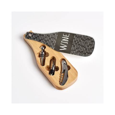 Kit 3 Accessoires pour le Vin – Coffret Sommelier Complet
