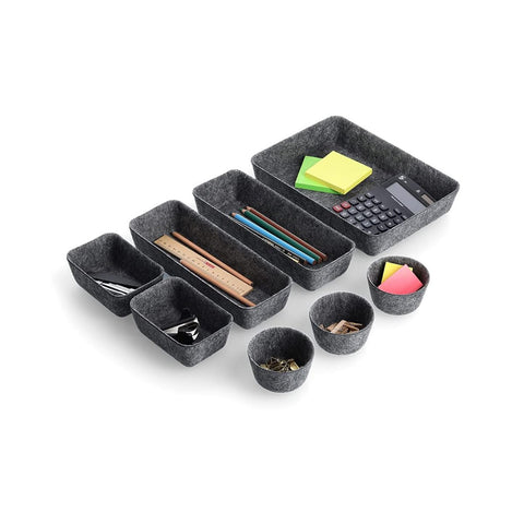 immagine-1-zeller-set-8-organizer-portaoggetti-in-feltro-ean-4003368143880
