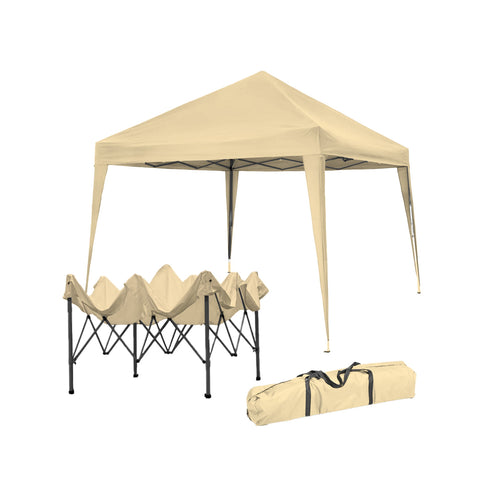 Tonnelle de jardin 3x3m avec bâche imperméable et structure en acier