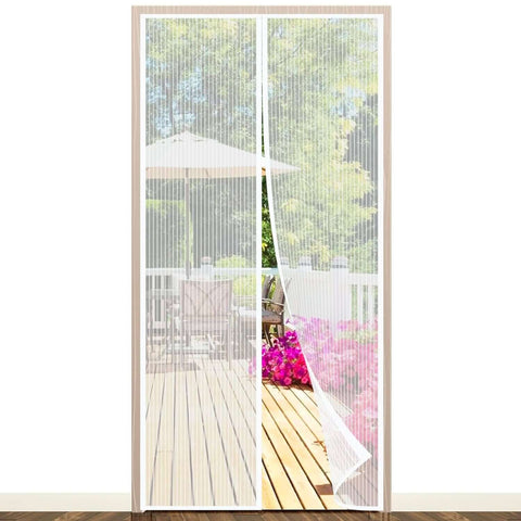 Patagonia Zanzariera Magnetica Bianca 240x140 con Tessuto Resistente e Montaggio Facile Ean 8050030810393