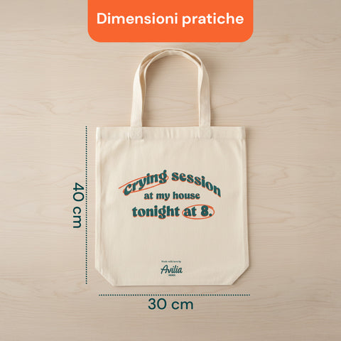 avilia home tote bag riutilizzabile 35x40 cm in cotone e poliestere ean 8052879012242