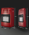 wintem buddy stufa a gas pieghevole potenza 42kw con 3 livelli di riscaldamento ean 8052286432039