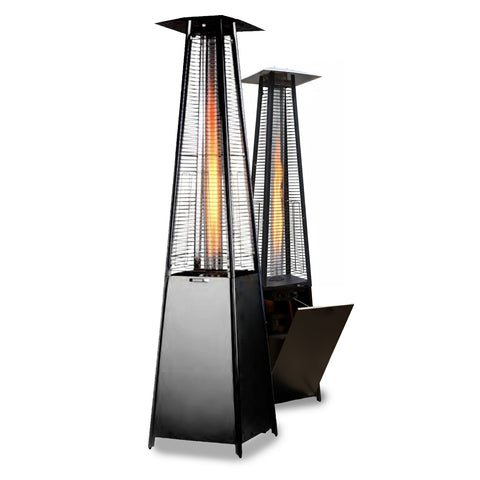 wintem stufa a gas da esterno a piramide con termostato regolabile 12kw ean 8052286432091