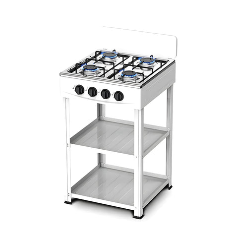 staylux cucina a gas da esterno con supporto e 2 ripiani acciaio potente e pratica ean 8055954980054