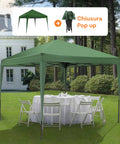 zendea gazebo 3x3mt per esterni con copertura impermeabile e telaio in acciaio ean 8015361713188