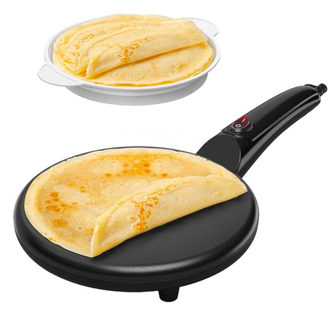 Crêpière Antiadhésive Avec Manche 20cm 700w