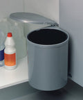 immagine-2-emuca-pattumiera-per-fissaggio-a-porta-con-coperchio-automatico-13l-grigio-ean-8432393120034