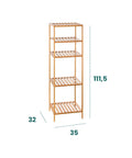 immagine-2-five-simply-smart-scaffale-a-colonna-in-bambu-con-4-ripiani-mensole-ean-3560239680437