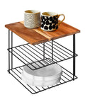 immagine-2-five-simply-smart-scaffale-angolare-salvaspazio-a-2-ripiani-griglia-24cm-nero-ean-3560232770630
