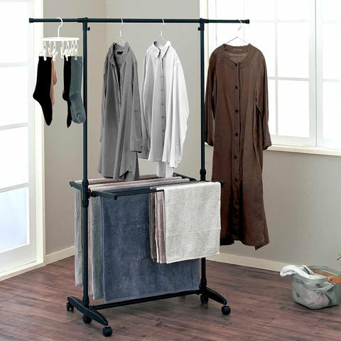 immagine-2-five-simply-smart-stender-appendiabiti-regolabile-con-stendino-e-ruote-145x41x160cm-ean-3560232667800