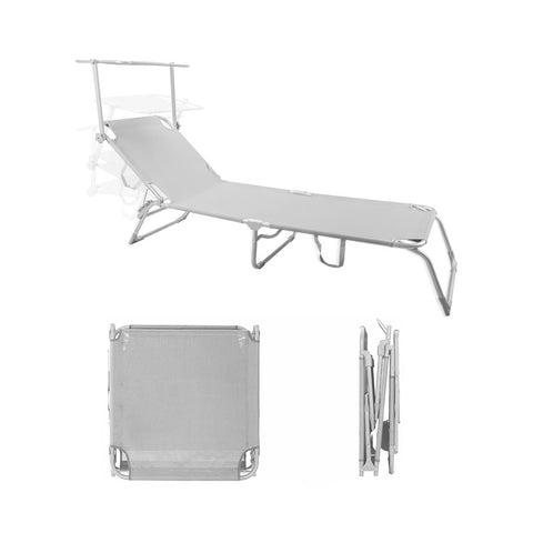 immagine-2-garden-friend-lettino-da-mare-pieghevole-con-parasole-in-alluminio-2x1-bianco-ean-8023755055554