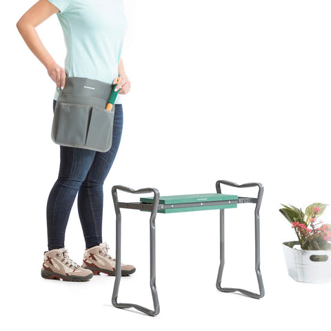 immagine-2-innovagoods-panca-pieghevole-con-borsa-per-gli-attrezzi-da-giardinaggio-60x49x275cm-ean-8435527821616