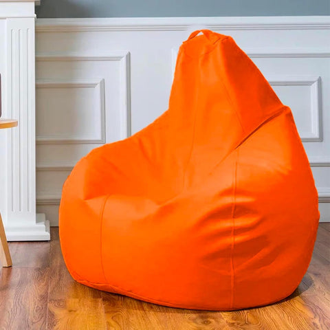 immagine-2-king-collection-pouf-a-sacco-in-nylon-65x62cm-arancio-ean-8023755045913