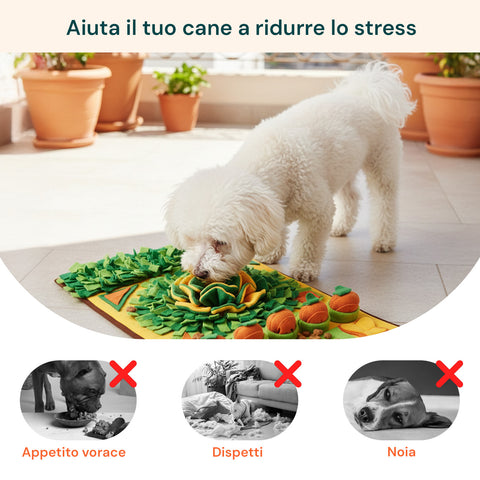 puppy lovers gioco olfattivo per cani tappeto interattivo 79x485 cm facile da pulire ean 8054806950207